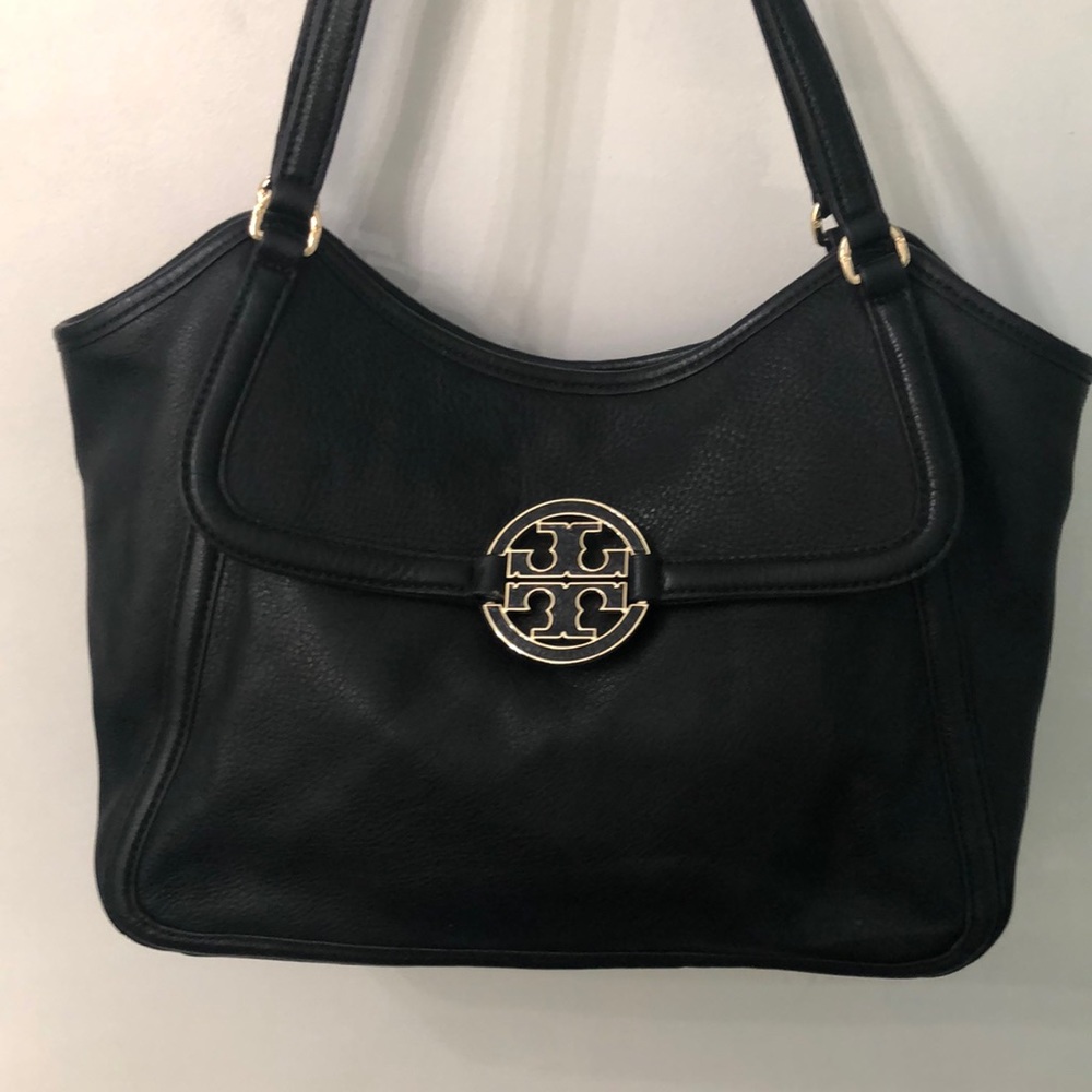Black Leather Handbag